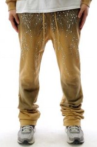 HUSK Washed French Terry Stacked Jogger Pants