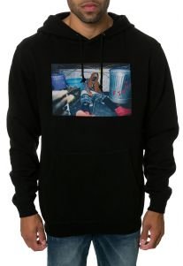The Landscape Hoodie in Black