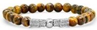 Dragon's Head Tiger Eye Stretch Bracelet
