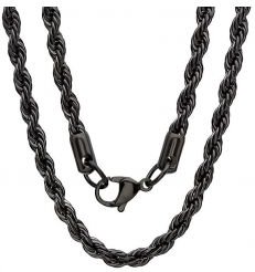 Twisted Rope Chain Necklace