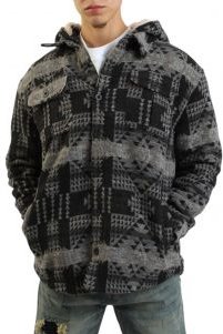 Tribal Hooded Overshirt