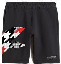 Abstract Houndstooth Logo Sweatshorts
