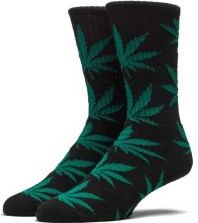Plantlife Crew Socks - Black/Green