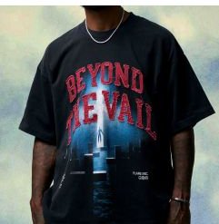 Rapture T Shirt Washed Black