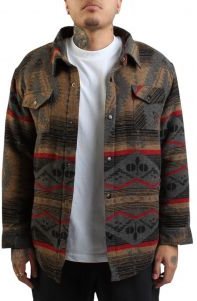 Tribal Padded Flannel