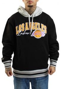 Los Angeles Lakers Striped Hoodie 