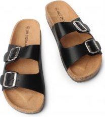 Audrina-06 Double Strap Slide 