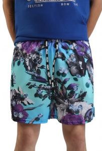 Floral Demise Sky Shorts 