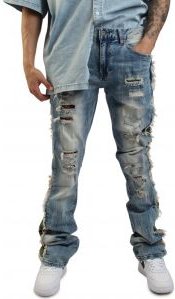 Hillside Taped Stack Jeans
