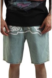 Blue Dog Jean Shorts 