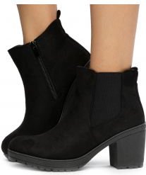 Status-49 Heeled Ankle Booties