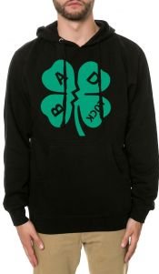 Stay Winning Embroidered Velour Maroon Hoodie