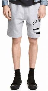 The Prep Coterie Duck Logo Sweatshorts in Gray