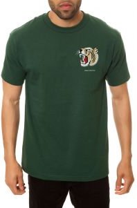 The Tiger Head Tee in Forest Green