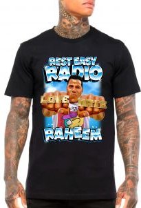 Radio Raheem RIP T-Shirt in Black