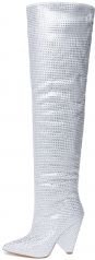 Nano-1 Rhinestone High Heel Boots
