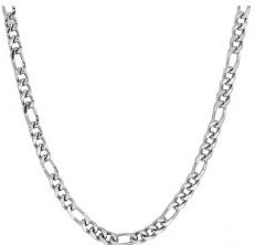 Slim Figaro Wheat Chain Necklace