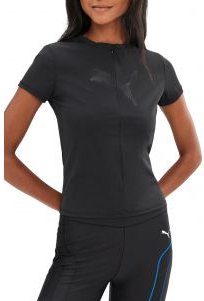 Dare To Slim Fit Half Zip-Up T-Shirt 