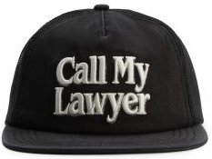 Call My Lawyer 3D 5 Panel Trucker Hat