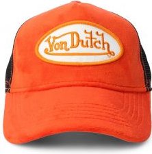 Suede Logo Trucker Hat 