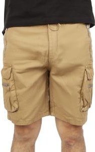 Canvas Twill Zipper 3D Cargo Short