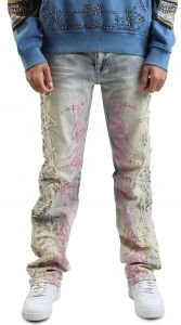 Smoke Rise Dystopia Straight Denim Jeans