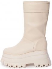 Sky High Nude Platform Boot