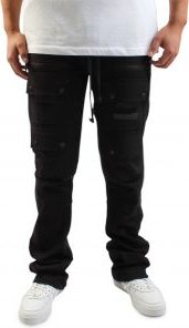 HUDSON MULTI-CARGO 385GSM FLARE JOGGER 536BLK - Karmaloop