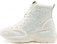 Queendom-1 Rhinestone Platform Sneakers