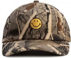 Smiley Badge 6 Panel Snapback 