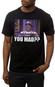 The You Mad? Tee in Black