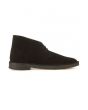 The Clarks Suede Desert Boots in Black 2