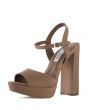Kierra High Heel Dress Shoe Camel 1