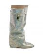 Drape Rhinestone Boot 2