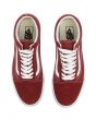 The Men's Old Skool in Madder Brown and True White 4