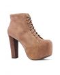 The Lita Shoe in Taupe 1