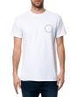 The Triple Stack Logo Tee in White