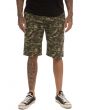The First Class Shorts in Green Camo
