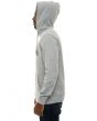 The Arch Logo Pullover Hoodie in Heather Gray 3