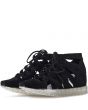 Jeffrey Campbell Appian Black Suede Sneakers BLACK 1