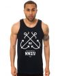 The Anchor Tank Top in Navy 1