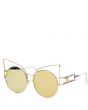Esqape Sunglasses: Feline Gold 1