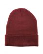 The Everyday Beanie in Maroon