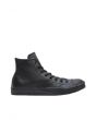 The Chuck Taylor All Star High Top Leather Sneaker in Triple Black
