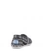 Toms for Men: Classic Black/White Woven Linear Cultural Flats 4