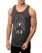 The Whats Up Tank Top in Charcoal Heather 1