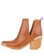 Jeffrey Campbell for Women: Cromwell Cognac Leather Western Booties 1