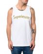 The Superieure Tank Top in White 1