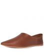 Vijay Brown Leather Flats 3
