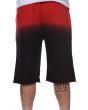 The Ombre Legends Ball Sweatshorts in Red and Black